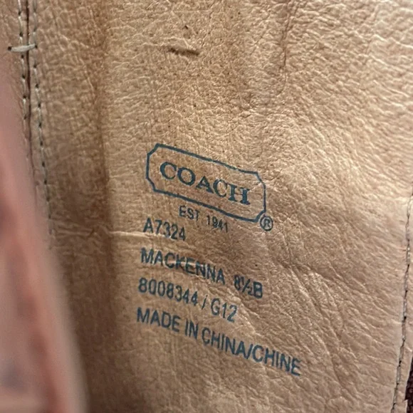 Coach- Mackenna CC logo ankle boot - Picture 10 of 16
